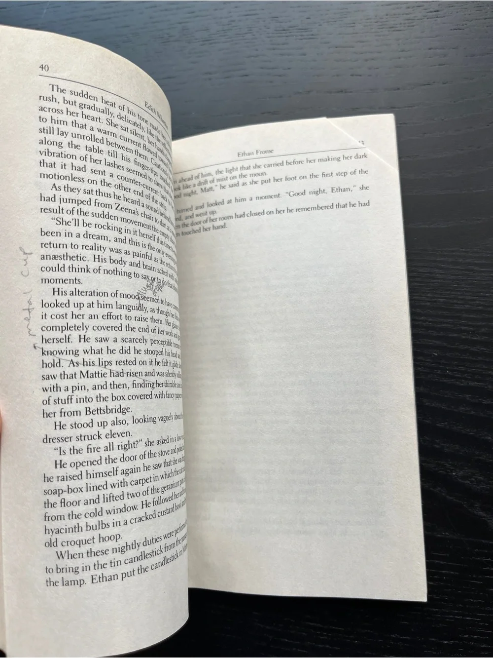 Ethan Frome dover thrift